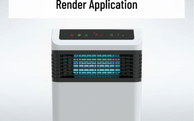 Social & Content Development 3D Render Application